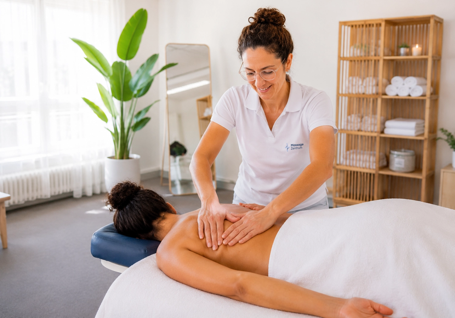 Gezielte Behandlung von Rückenschmerzen im Massage Zentrum Uzwil